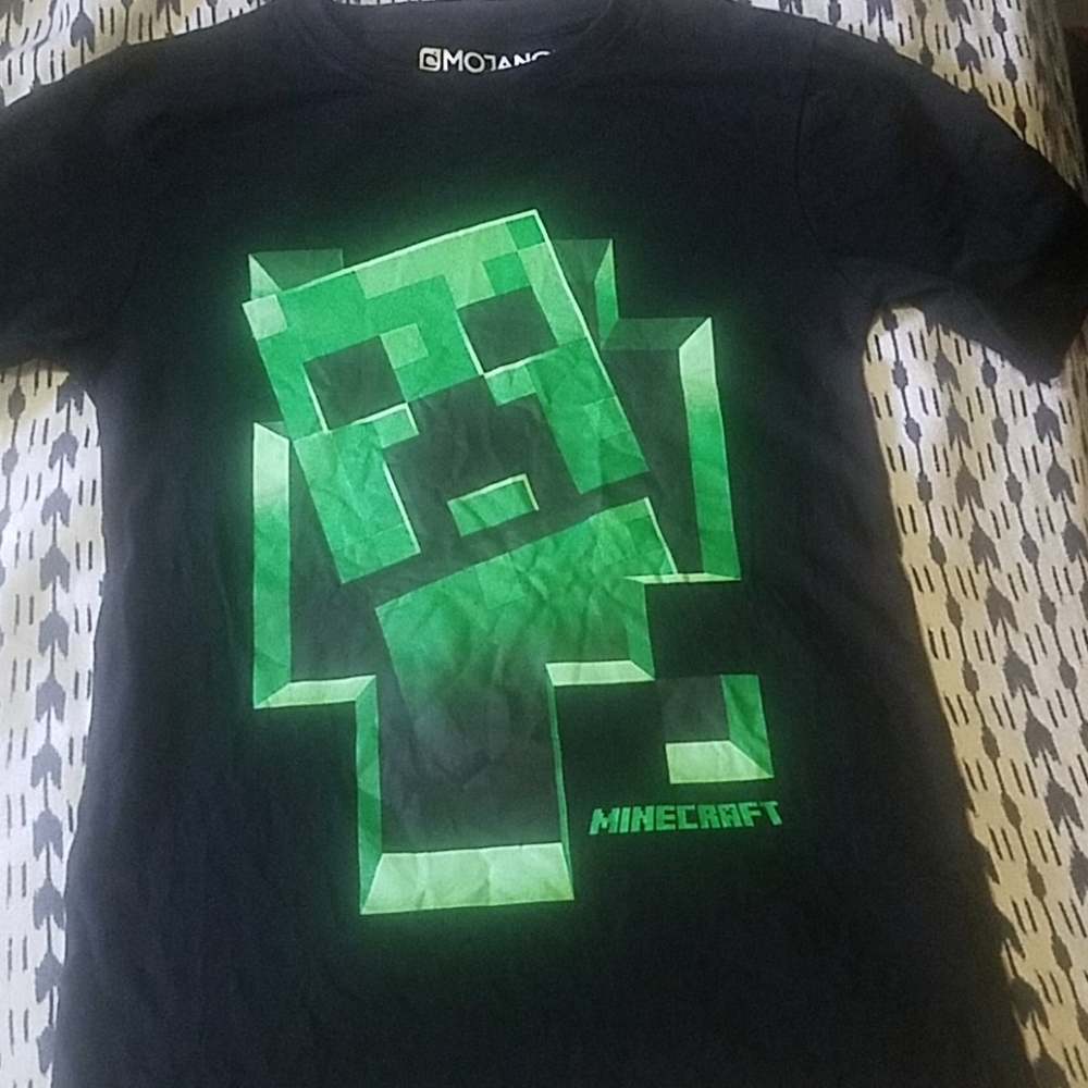 Mojang Minecraft boys t-shirt